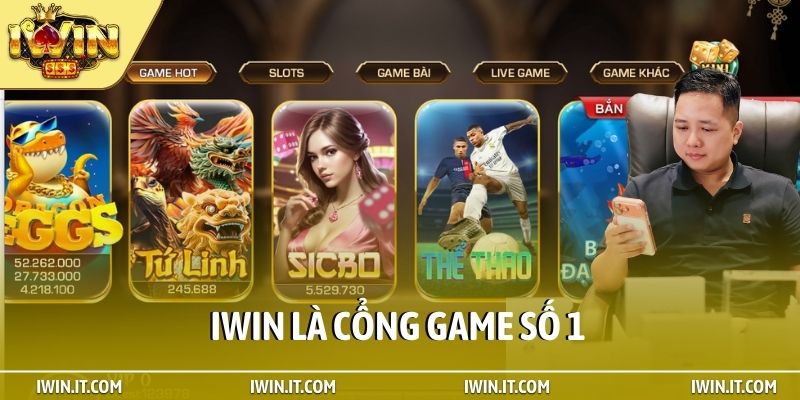 iWin là cổng game số 1